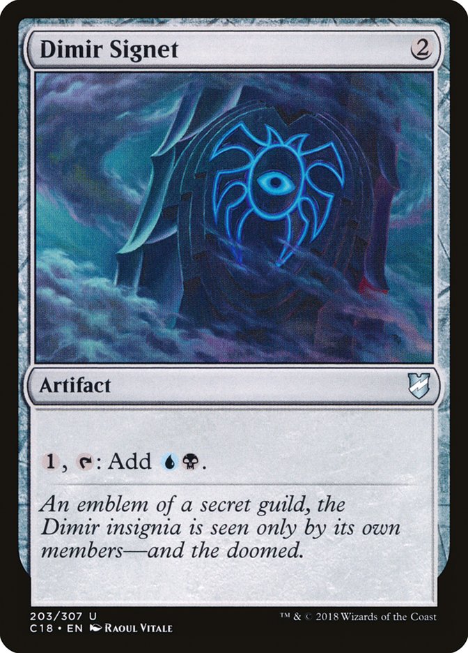 Dimir Signet [Commander 2018] | Good Games Modbury