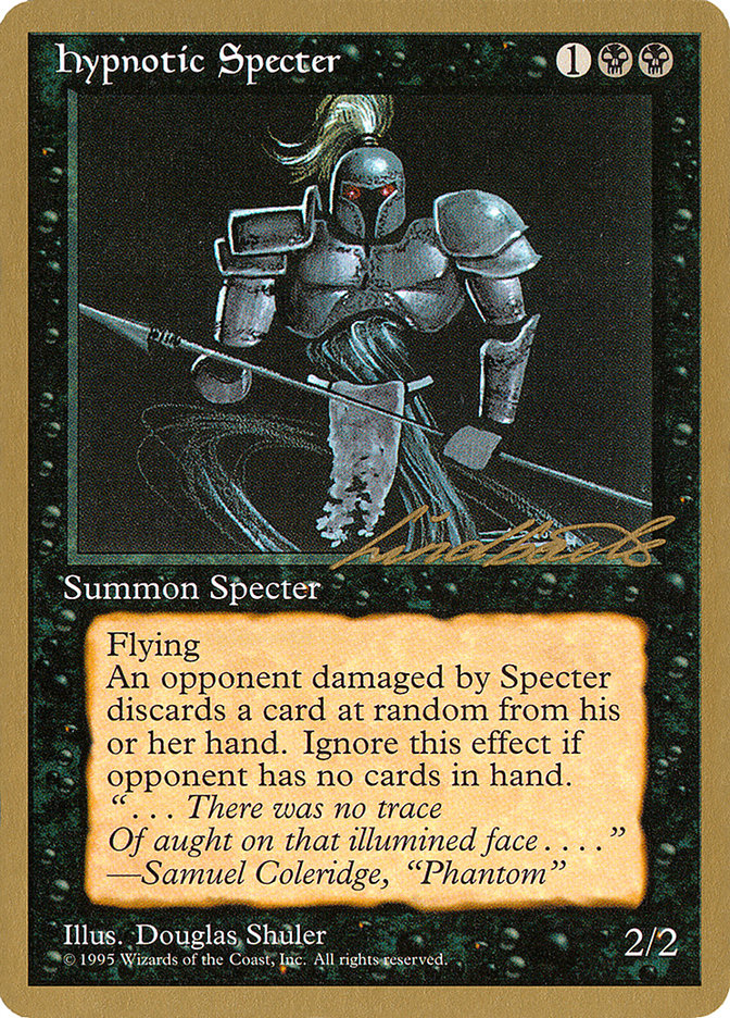 Hypnotic Specter (Leon Lindback) [Pro Tour Collector Set] | Good Games Modbury