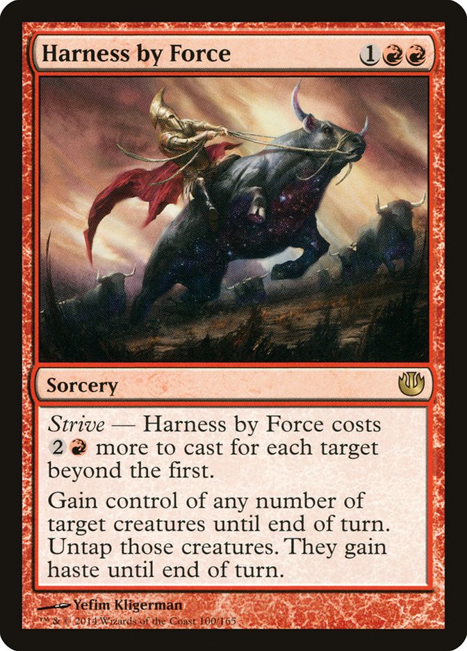 Harness by Force 100/165 (Journey Into Nyx)  - Foil | Good Games Modbury