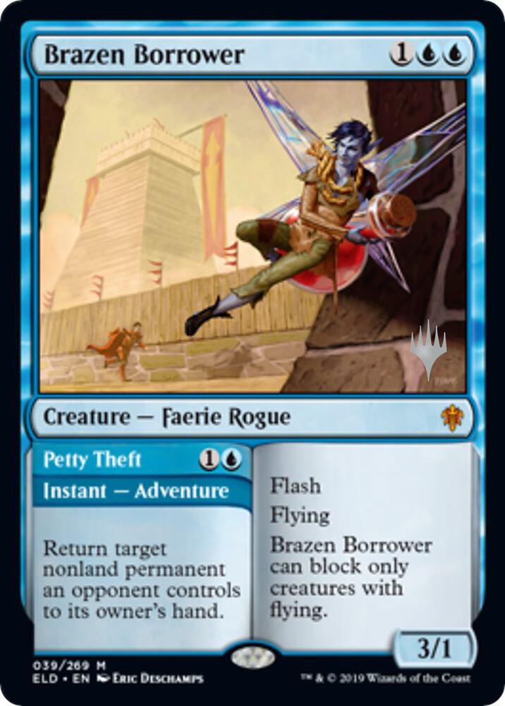 Brazen Borrower 39 (Promo Pack: Throne of Eldraine)  - Foil | Good Games Modbury