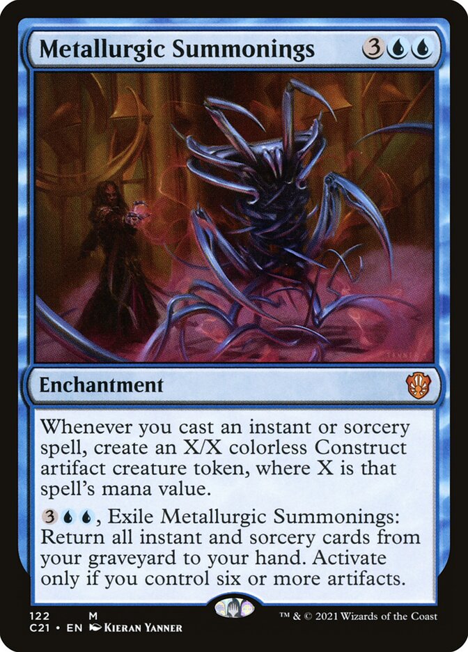 Metallurgic Summonings 122 (Commander 2021)  | Good Games Modbury