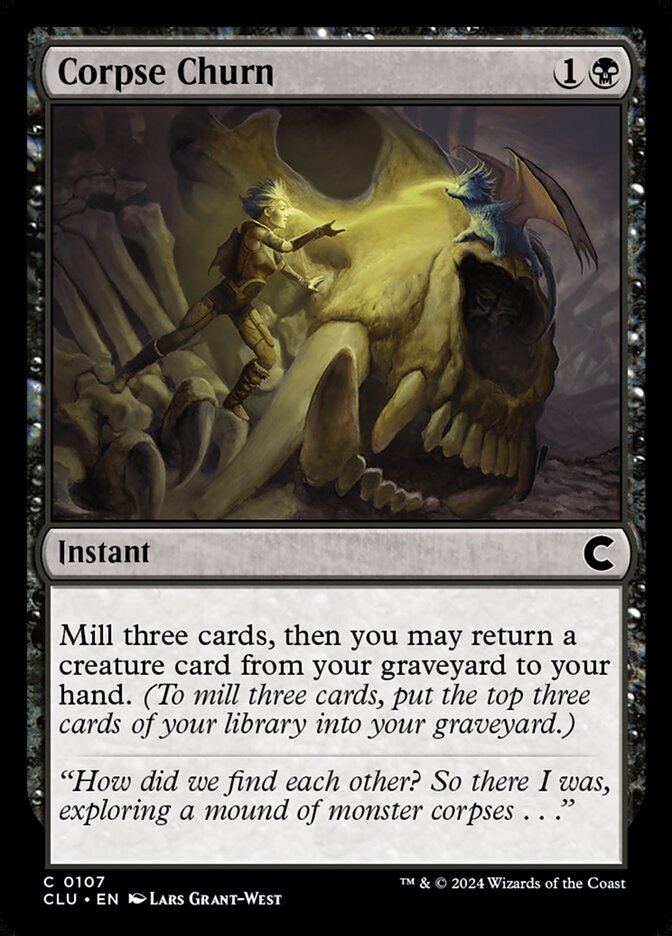 Corpse Churn 107/284 (Ravnica: Clue Edition)  | Good Games Modbury