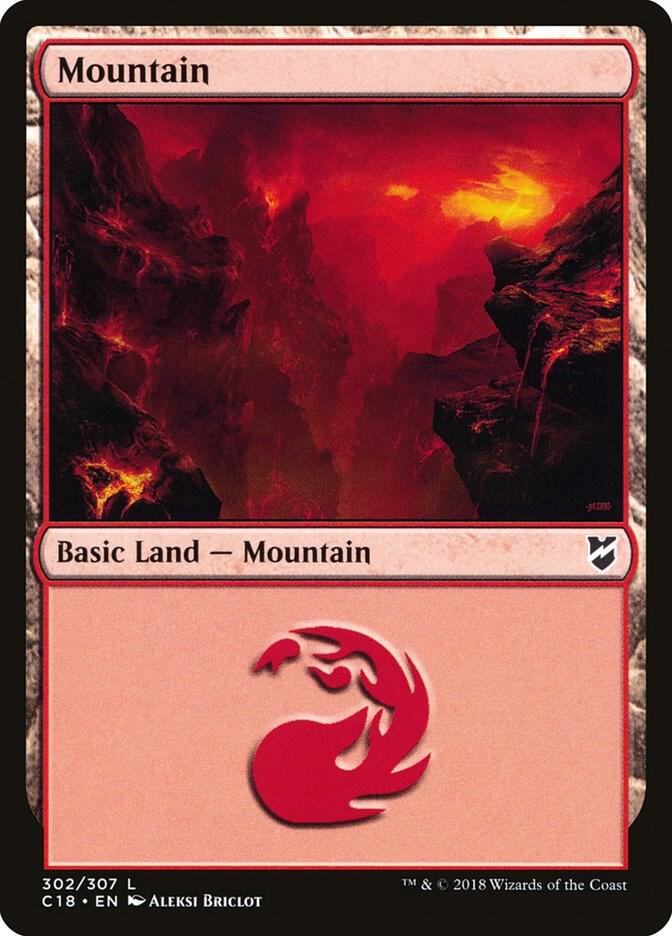 Mountain 302/307 (Commander 2018)  | Good Games Modbury