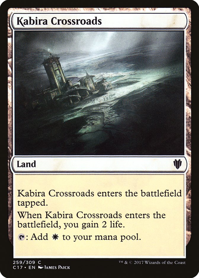 Kabira Crossroads [Commander 2017] | Good Games Modbury