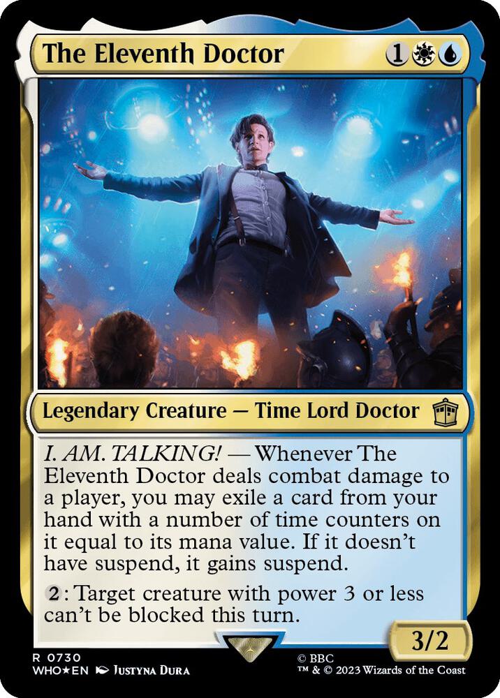 The Eleventh Doctor 730/331 (Universes Beyond: Doctor Who)  - Surge Foil | Good Games Modbury