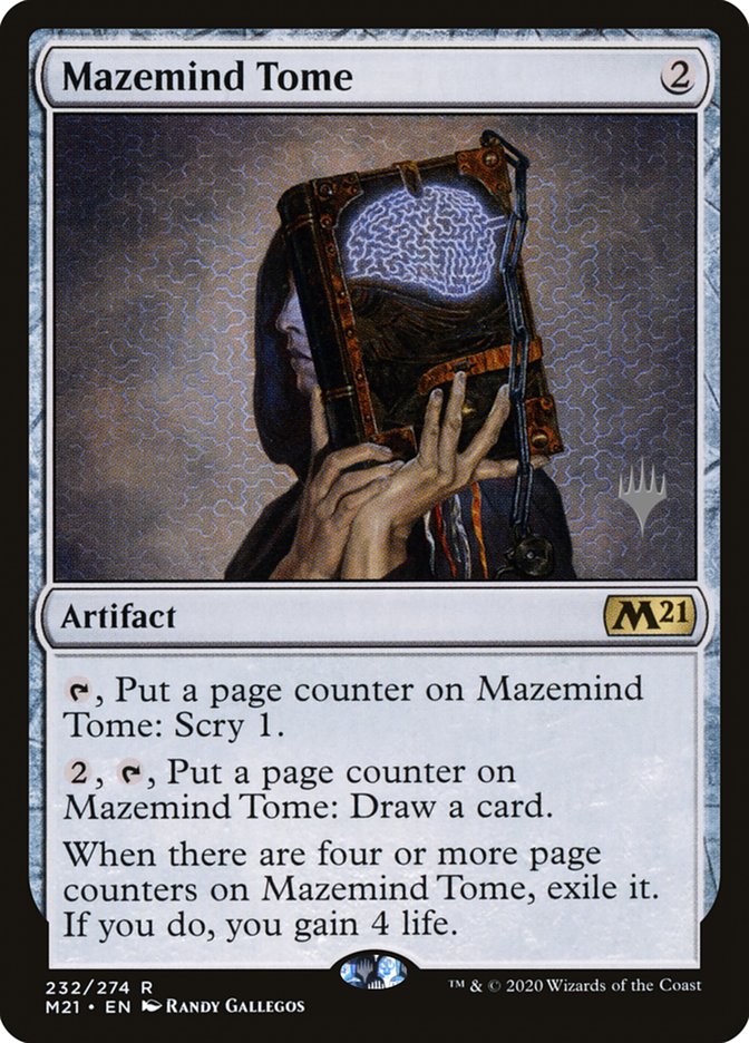 Mazemind Tome (Promo Pack) [Core Set 2021 Promos] | Good Games Modbury
