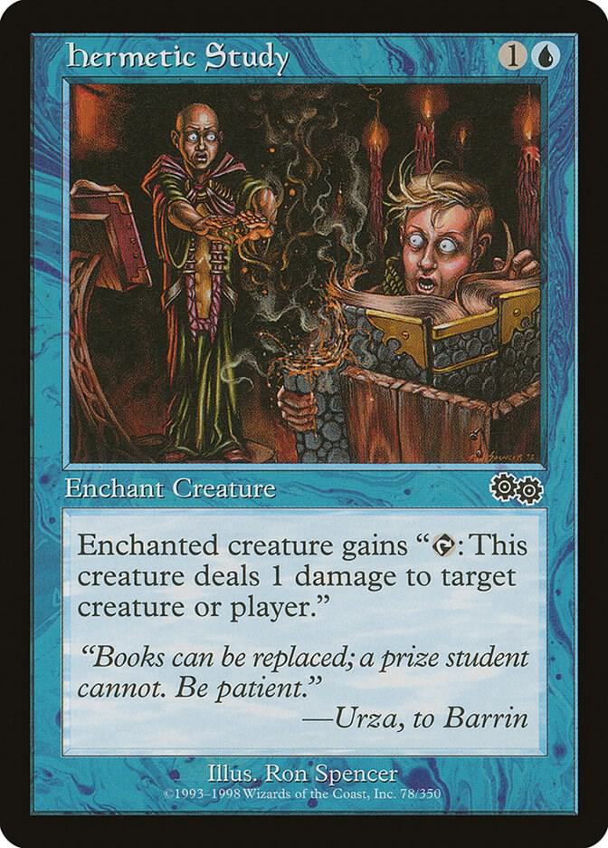 Hermetic Study 78/350 (Urza's Saga)  | Good Games Modbury