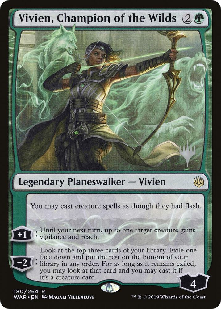 Vivien Champion of the Wilds 180p/176 (Promo Pack: Throne of Eldraine)  | Good Games Modbury