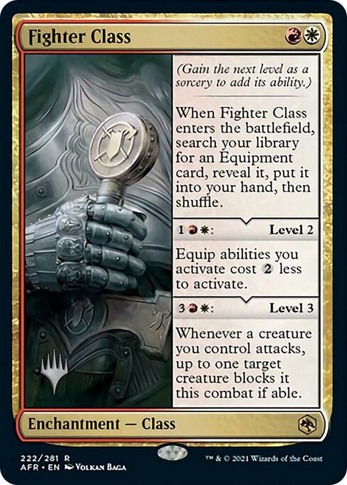 Fighter Class 222 (Promo Pack: Adventures in the Forgotten Realms)  | Good Games Modbury