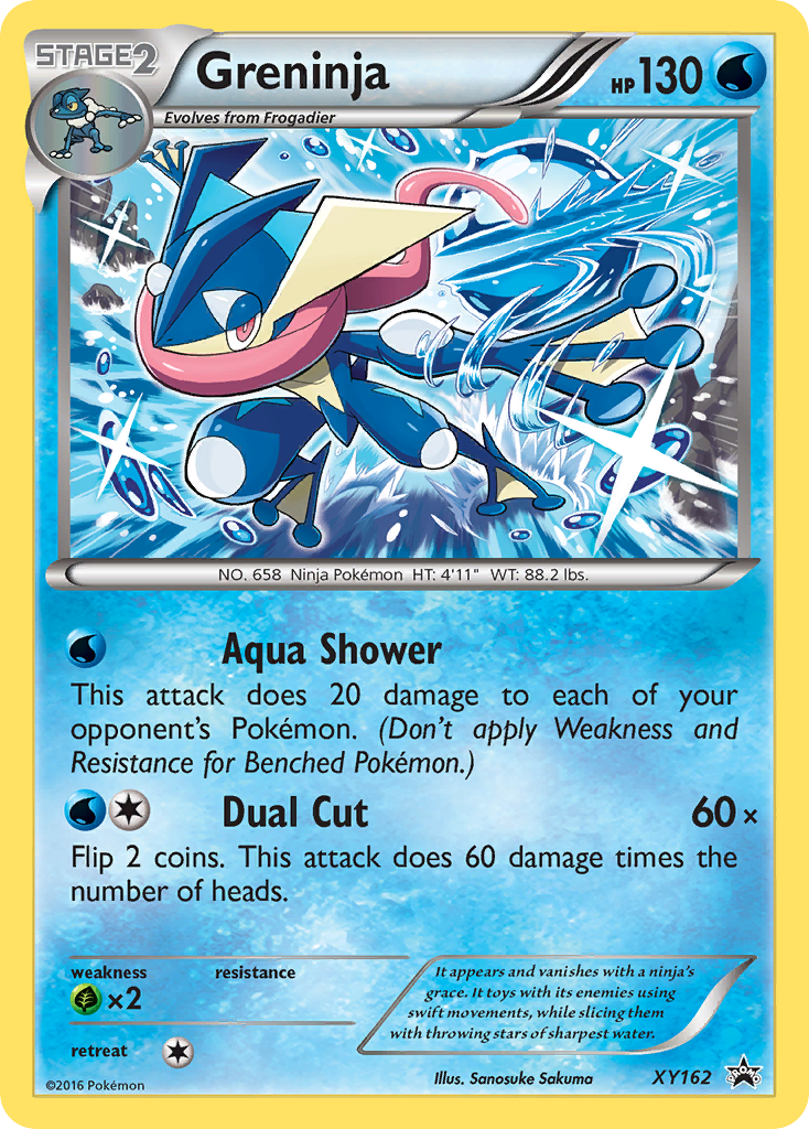 Greninja (XY162) [XY: Black Star Promos] | Good Games Modbury