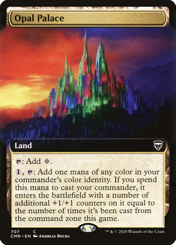 Opal Palace (Extended Art) [Commander Legends] | Good Games Modbury