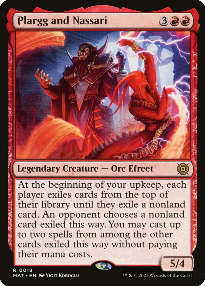Plargg and Nassari 18/50 (March of the Machine: The Aftermath)  - Foil | Good Games Modbury