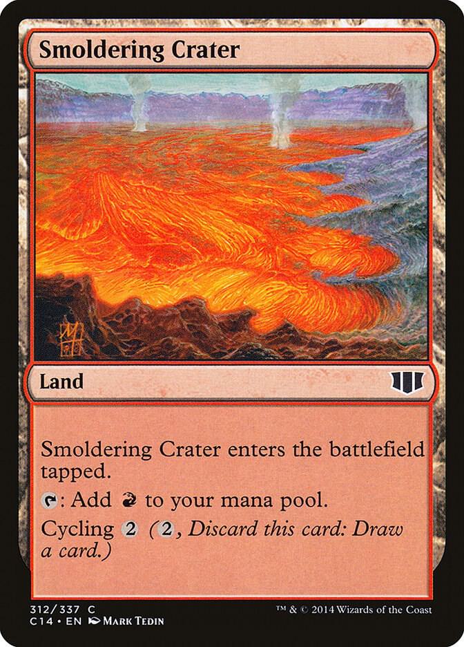 Smoldering Crater 312/337 (Commander 2014)  | Good Games Modbury
