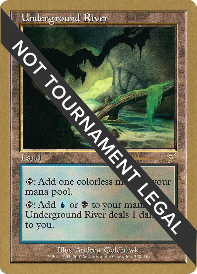 Underground River 2001 Antoine Ruel 7ED ar350/138 (World Championship Decks)  | Good Games Modbury