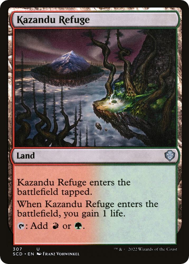 Kazandu Refuge 307/352 (Starter Commander Decks)  | Good Games Modbury