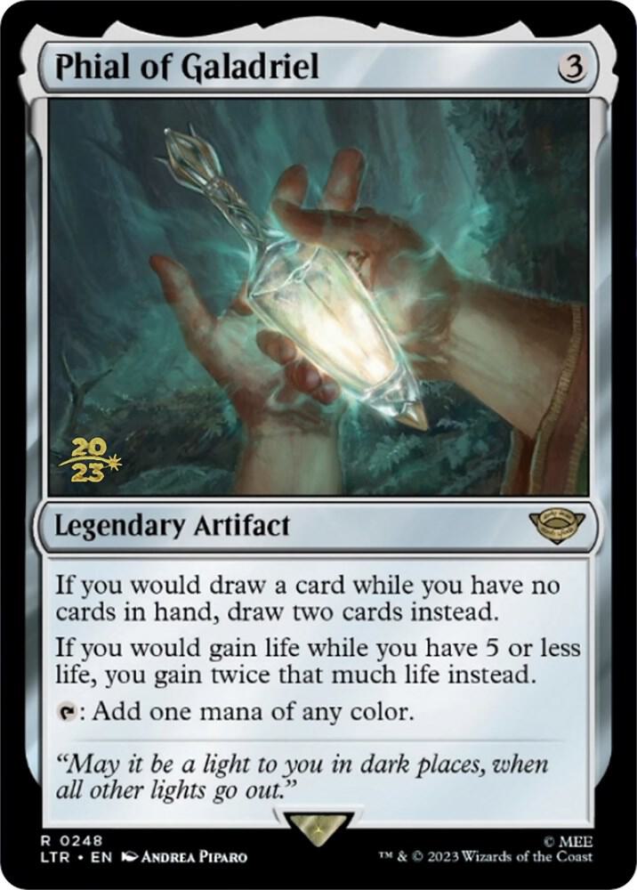Phial of Galadriel 248s/86 (Prerelease Cards)  - Foil | Good Games Modbury