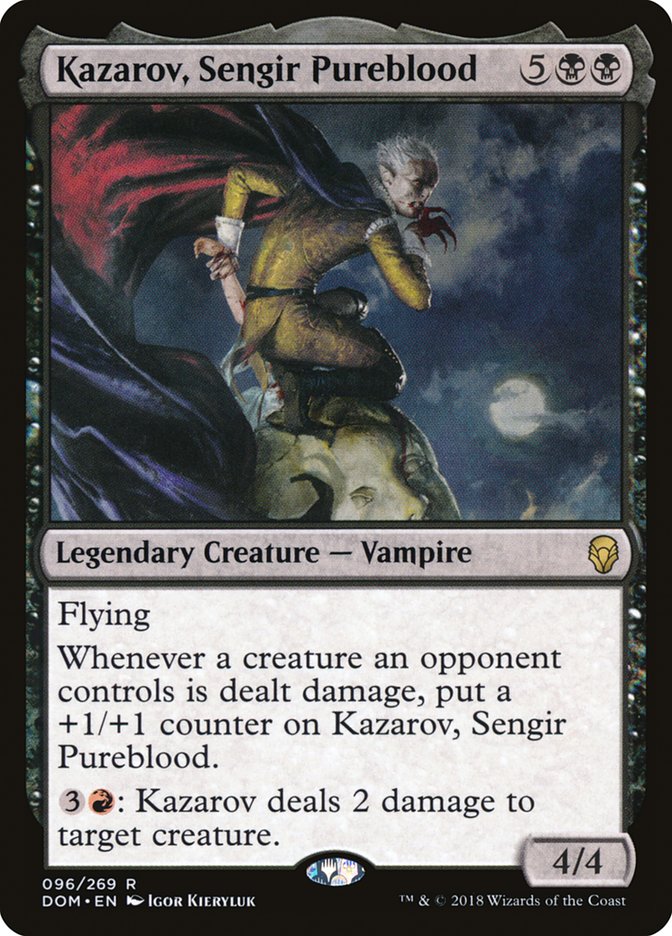 Kazarov, Sengir Pureblood [Dominaria] | Good Games Modbury