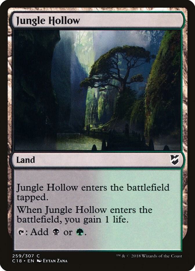 Jungle Hollow 259/307 (Commander 2018)  | Good Games Modbury