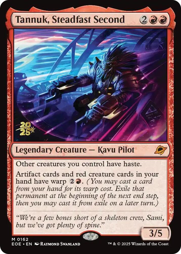 Tannuk Steadfast Second 162s/160 (Prerelease Cards)  - Foil | Good Games Modbury