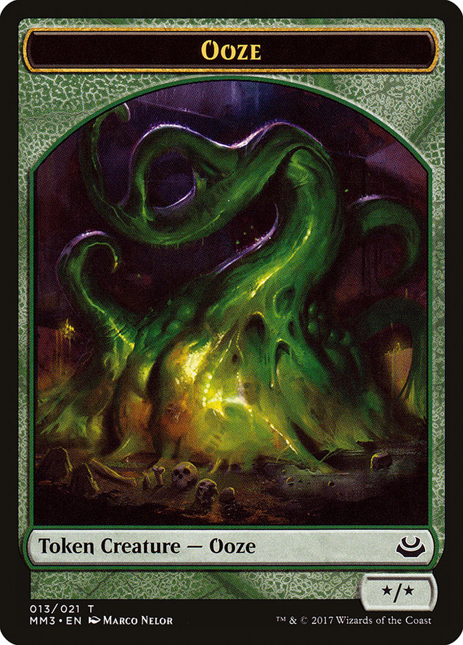 Ooze Token [Modern Masters 2017 Tokens] | Good Games Modbury