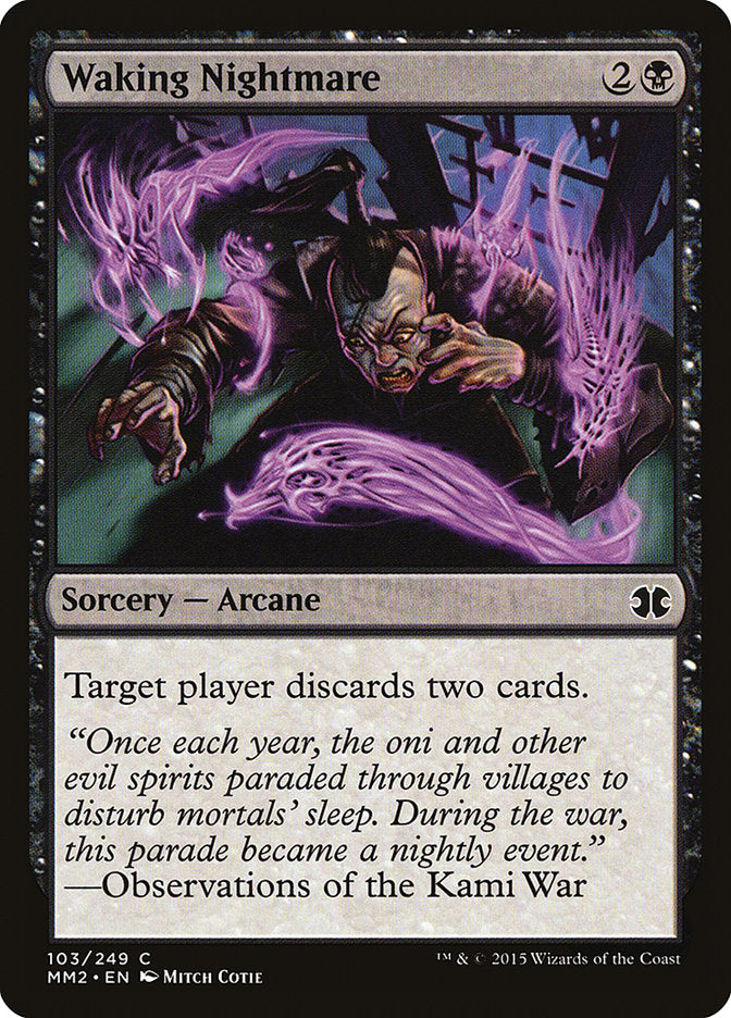 Waking Nightmare 103/249 (Modern Masters 2015)  - Foil | Good Games Modbury