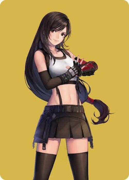 Tifa Martial Artist Art Card 52 (Art Series: FINAL FANTASY)  | Good Games Modbury