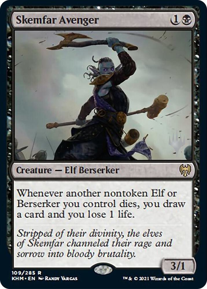 Skemfar Avenger 109 (Promo Pack: Kaldheim)  - Foil | Good Games Modbury