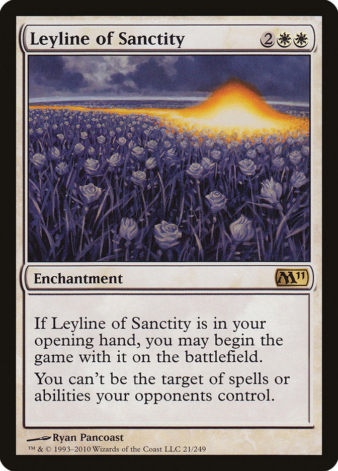 Leyline of Sanctity [Magic 2011] | Good Games Modbury