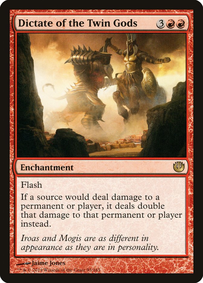 Dictate of the Twin Gods 93 (Journey Into Nyx)  - Foil | Good Games Modbury