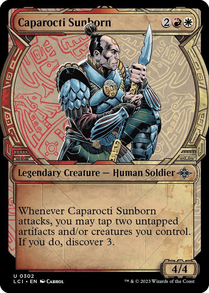 Caparocti Sunborn 302/291 (The Lost Caverns of Ixalan)  - Showcase Foil | Good Games Modbury