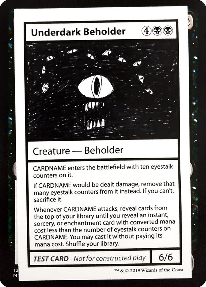 Underdark Beholder 49/121 (Mystery Booster: Convention Edition Exclusives)  | Good Games Modbury