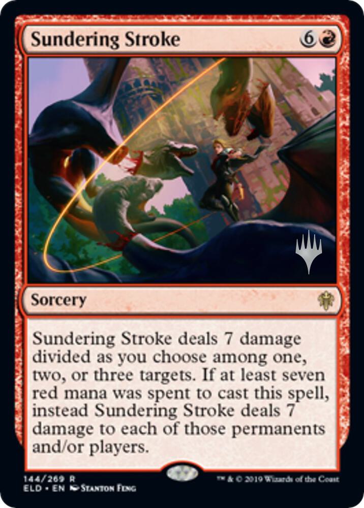 Sundering Stroke 144p/152 (Promo Pack: Throne of Eldraine)  | Good Games Modbury