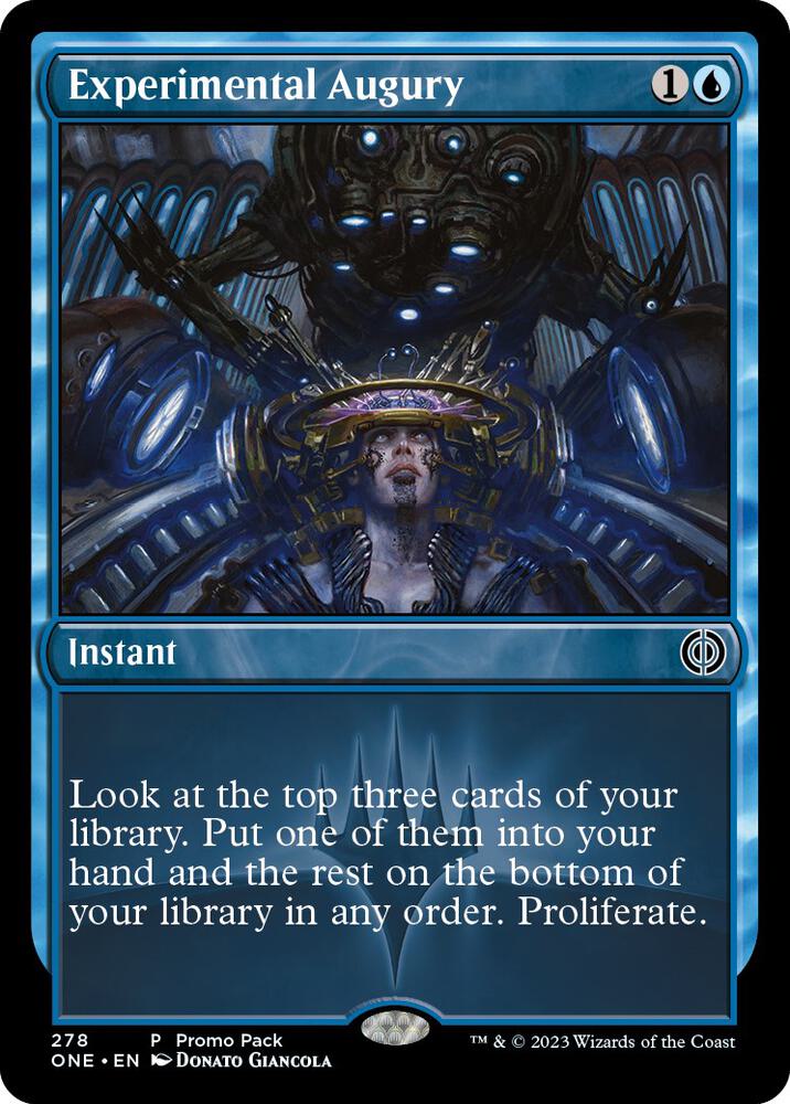 Experimental Augury 278 (Promo Pack: Phyrexia: All Will Be One)  - Foil | Good Games Modbury