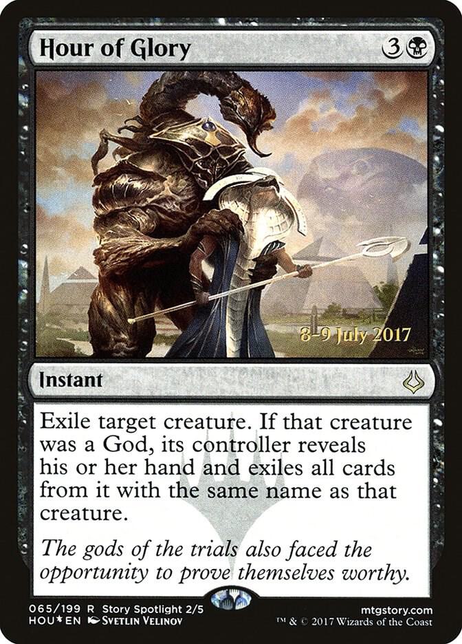 Hour of Glory 65s/62 (Prerelease Cards)  - Foil | Good Games Modbury