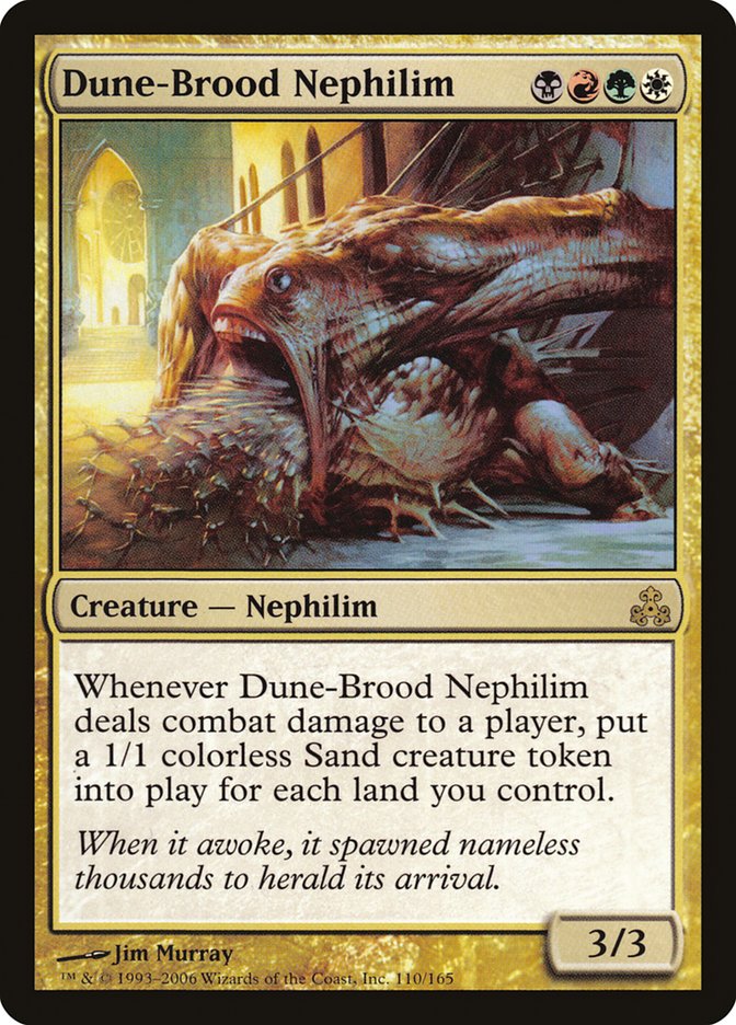 Dune-Brood Nephilim 110/165 (Guildpact)  - Foil | Good Games Modbury