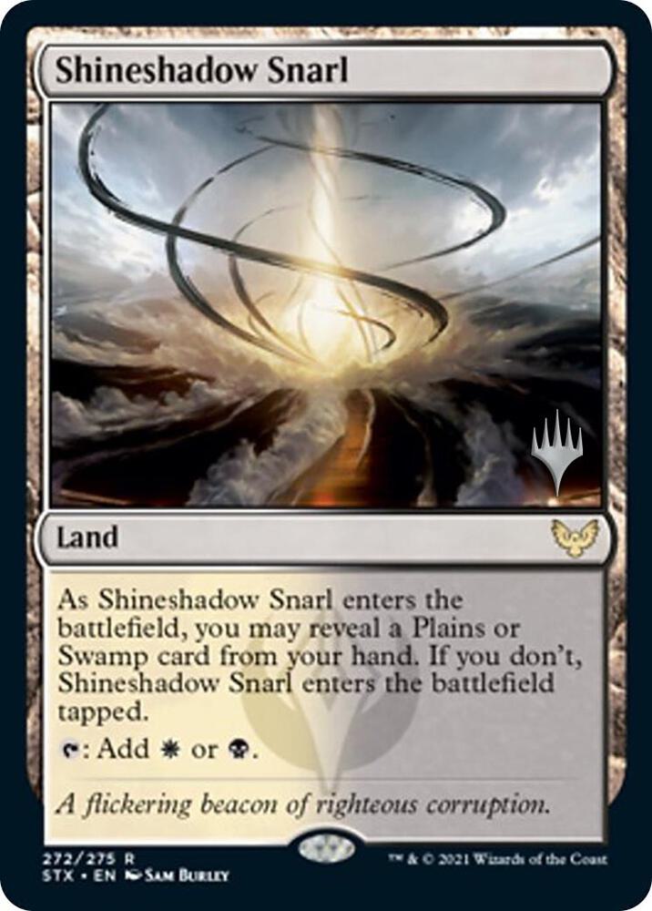 Shineshadow Snarl 272p/180 (Promo Pack: Strixhaven)  - Foil | Good Games Modbury