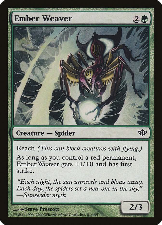 Ember Weaver 81/145 (Conflux)  - Foil | Good Games Modbury