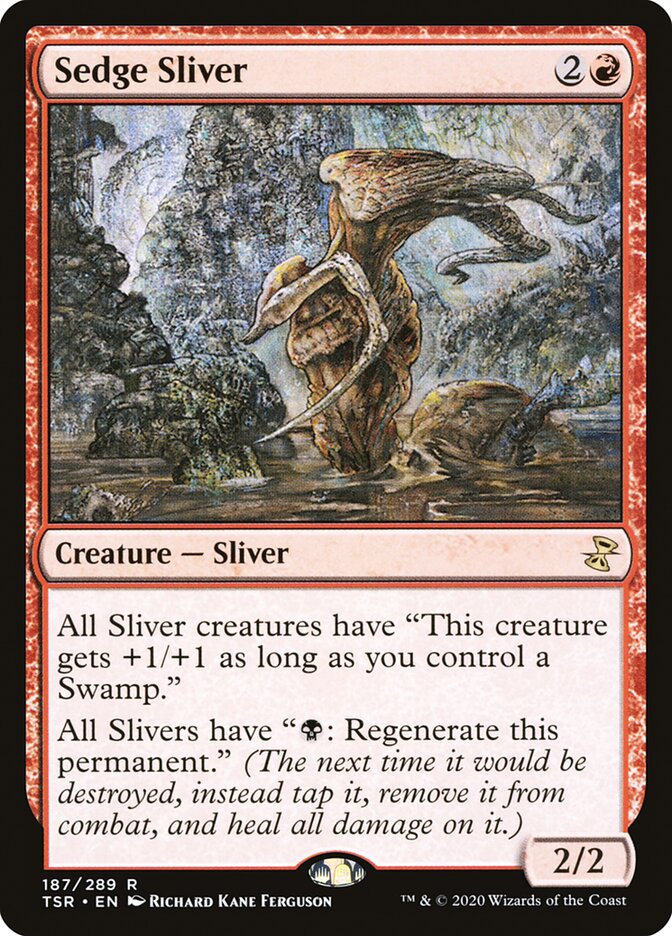 Sedge Sliver 187/289 (Time Spiral: Remastered)  - Foil | Good Games Modbury