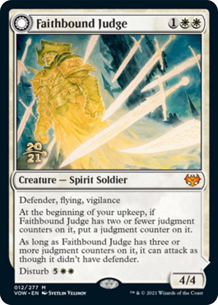 Faithbound Judge 12s/137 (Prerelease Cards)  - Foil | Good Games Modbury
