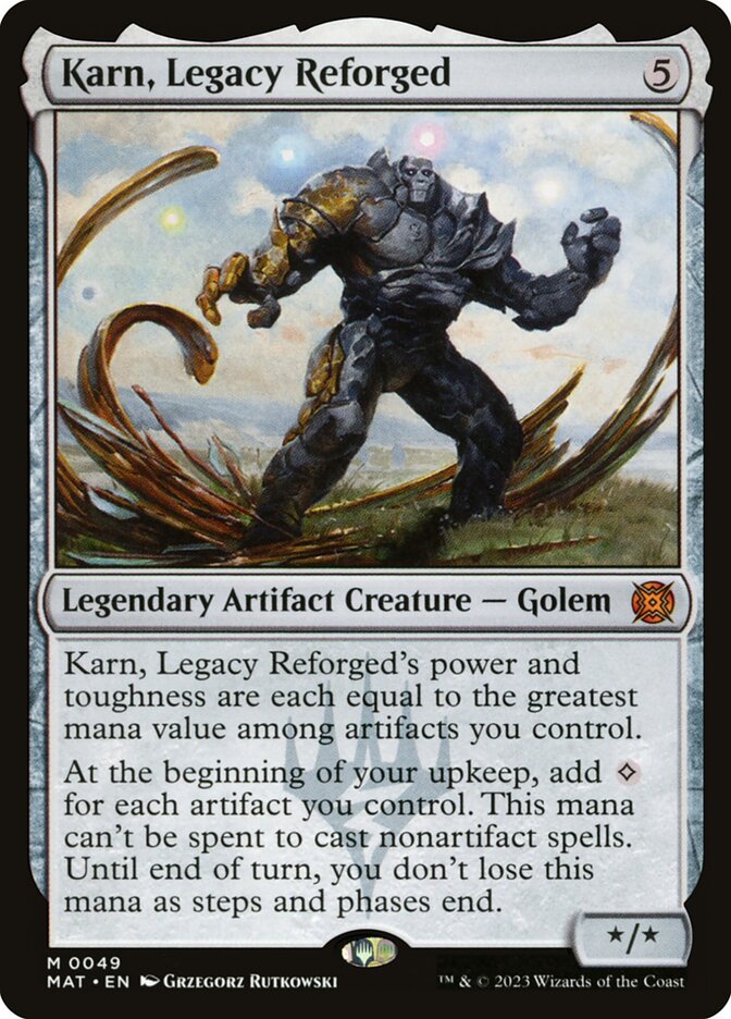 Karn, Legacy Reforged 49/50 (March of the Machine: The Aftermath)  | Good Games Modbury