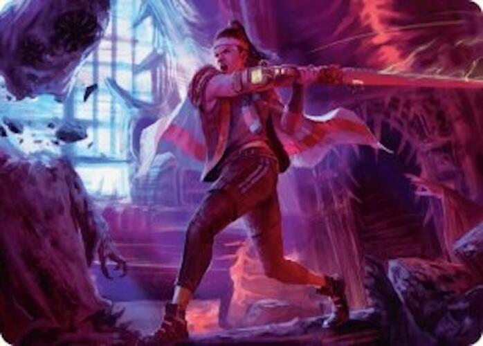 Diversion Specialist Art Card 13 (Art Series: Duskmourn: House of Horror)  | Good Games Modbury