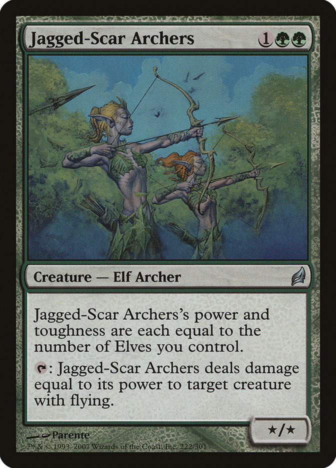 Jagged-Scar Archers [Lorwyn] | Good Games Modbury