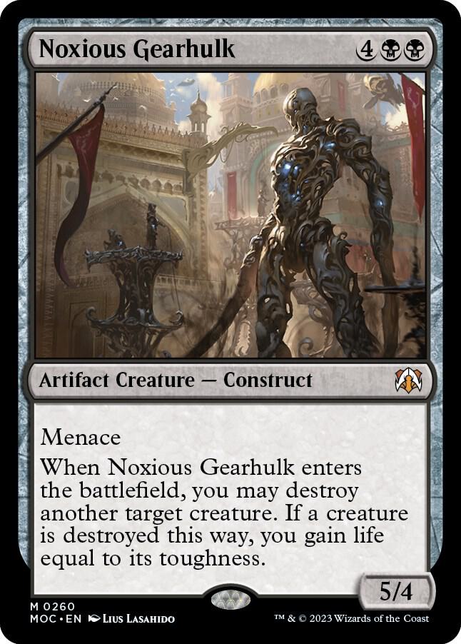 Noxious Gearhulk 260/444 (Commander: March of the Machine)  | Good Games Modbury