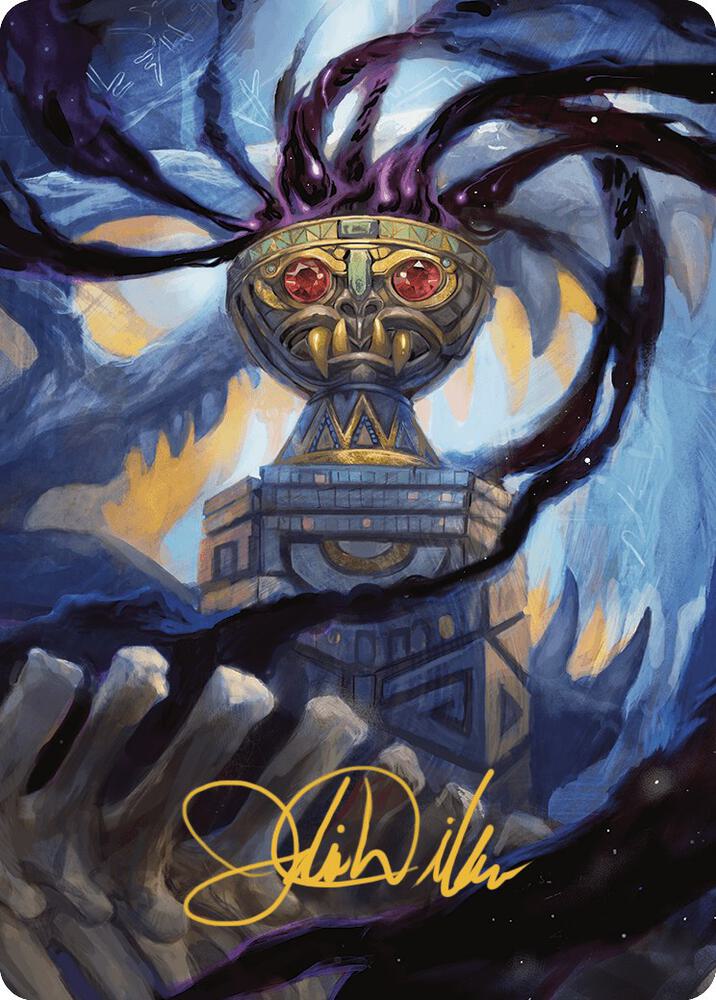 Chalice of the Void Art Card Gold Stamped Signature 79 (Art Series: The Lost Caverns of Ixalan)  | Good Games Modbury