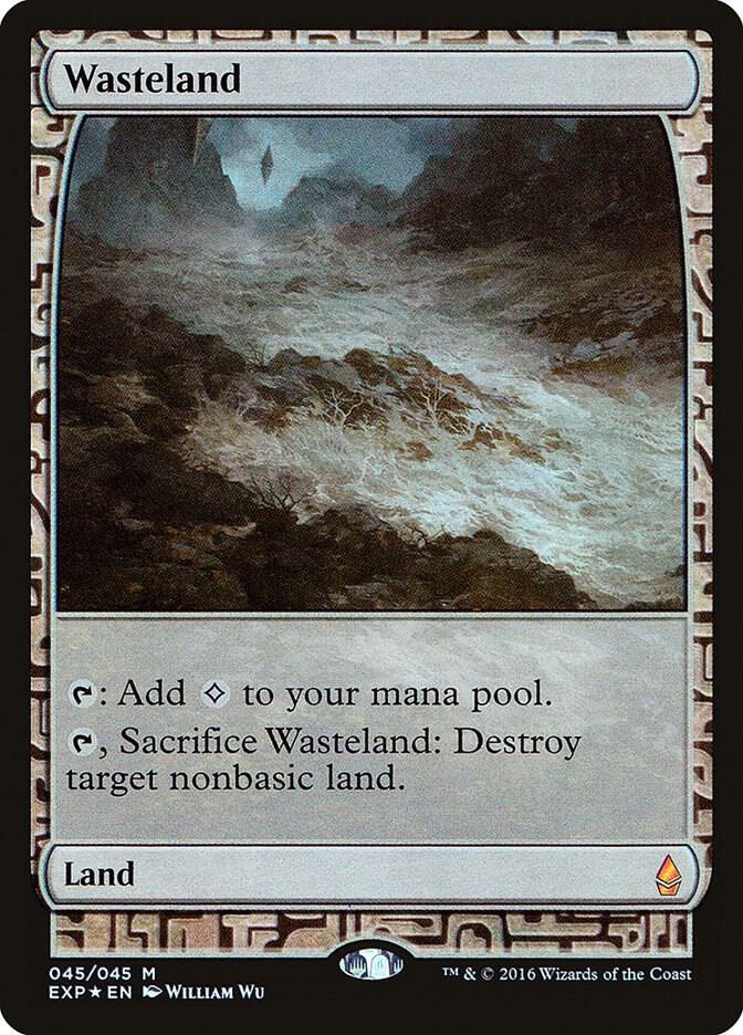 Wasteland 45/45 (Zendikar Expeditions)  - Foil | Good Games Modbury