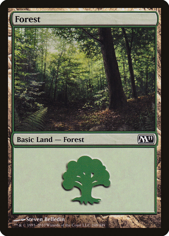 Forest (248) [Magic 2011] | Good Games Modbury