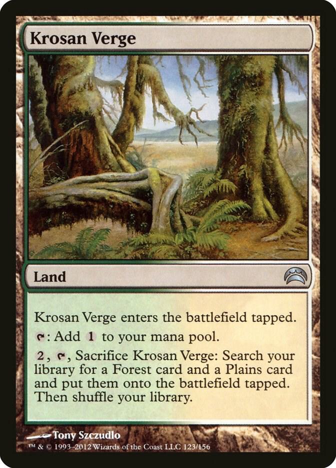 Krosan Verge 123/156 (Planechase 2012)  | Good Games Modbury
