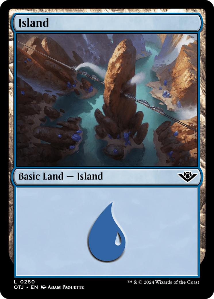 Island (0280) [Outlaws of Thunder Junction] | Good Games Modbury