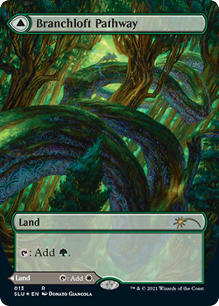 Branchloft Pathway // Boulderloft Pathway 13/1 (Secret Lair Series)  - Borderless Foil | Good Games Modbury