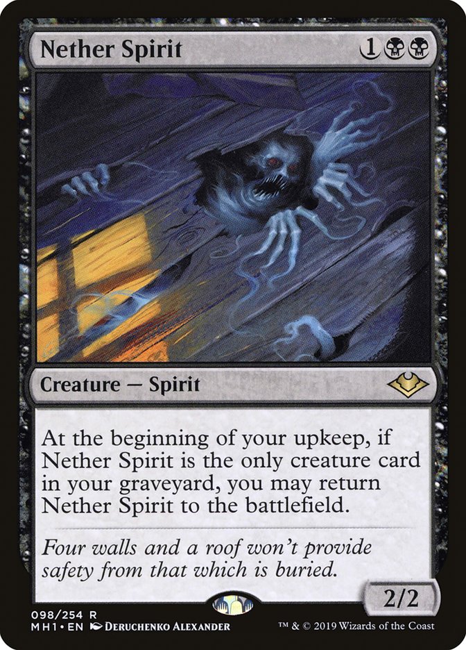 Nether Spirit 98/254 (Modern Horizons)  | Good Games Modbury